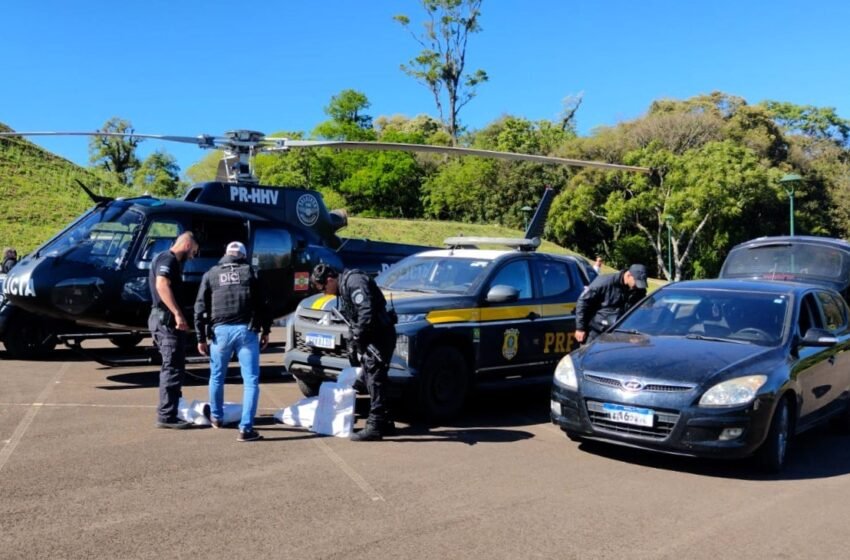 Ação Conjunta entre PRF e Polícia Civil resulta na apreensão de maconha no oeste catarinense