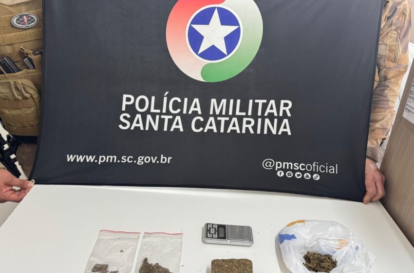  Polícia Militar prende três pessoas por tráfico de drogas em Xanxerê