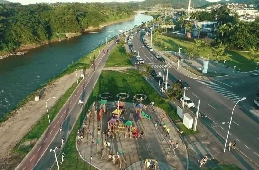  Santa Catarina institui parques alagáveis para prevenção de enchentes e lazer comunitário