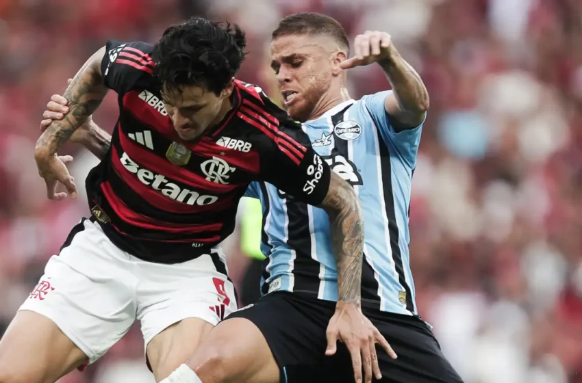  Flamengo empata com Grêmio e vê chance de ampliar liderança escapar no Brasileirão