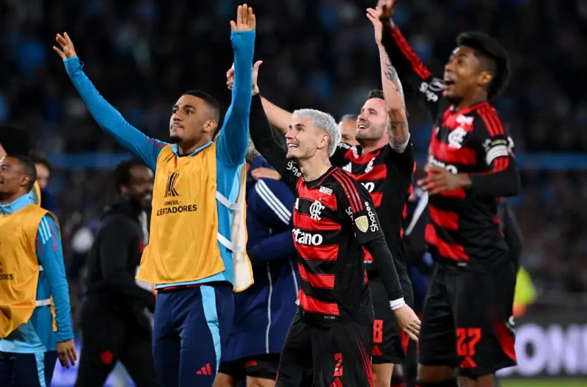  Flamengo mostra raça e garante presença na final da Libertadores