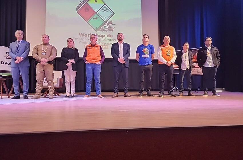  Faxinal dos Guedes recebe workshop sobre desastres ambientais e produtos perigosos