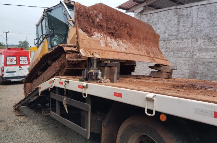  Bombeiros atendem homem prensado por máquina em São Carlos