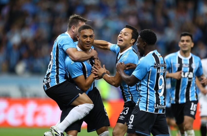 Grêmio domina o Vasco na Arena e garante vitória por 2 X0 pelo Brasileirão