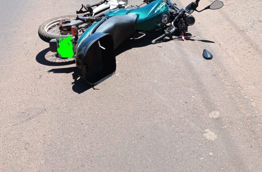  Colisão entre carro e motocicleta deixa duas pessoas feridas em Mondaí