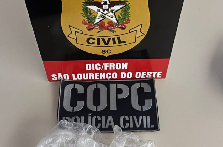  “Operação Faro” Polícia Civil prende casal por tráfico de drogas no Noroeste de SC