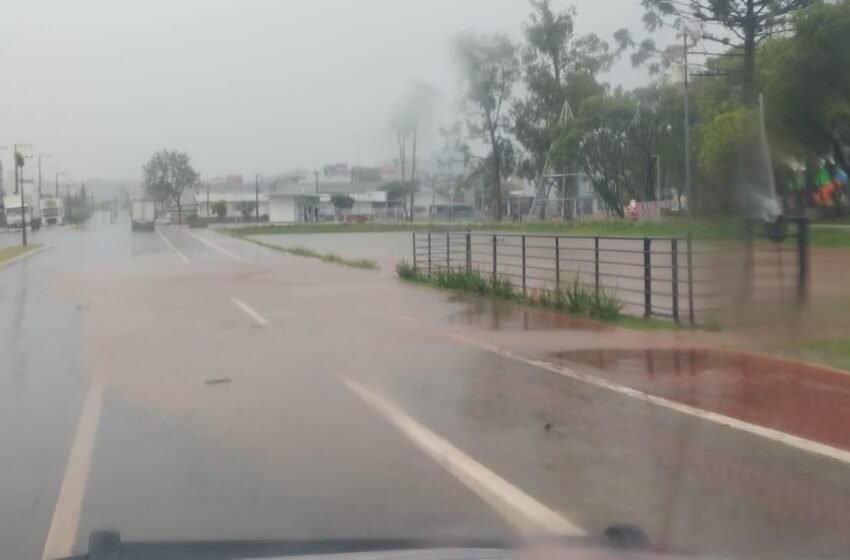 Defesa Civil registra ocorrências pontuais por chuva intensa em municípios da Regional de Xanxerê