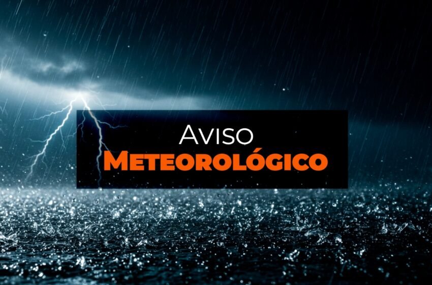  Temporais com chuva intensa entre a quarta (24) e a quinta-feira (25)