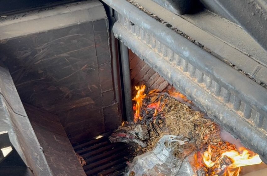  Polícia Civil de Xaxim promove a incineração de drogas